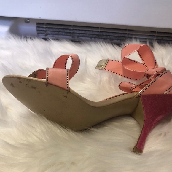 SOLD! Pink beautiful heel shoes - Picture 4 of 5